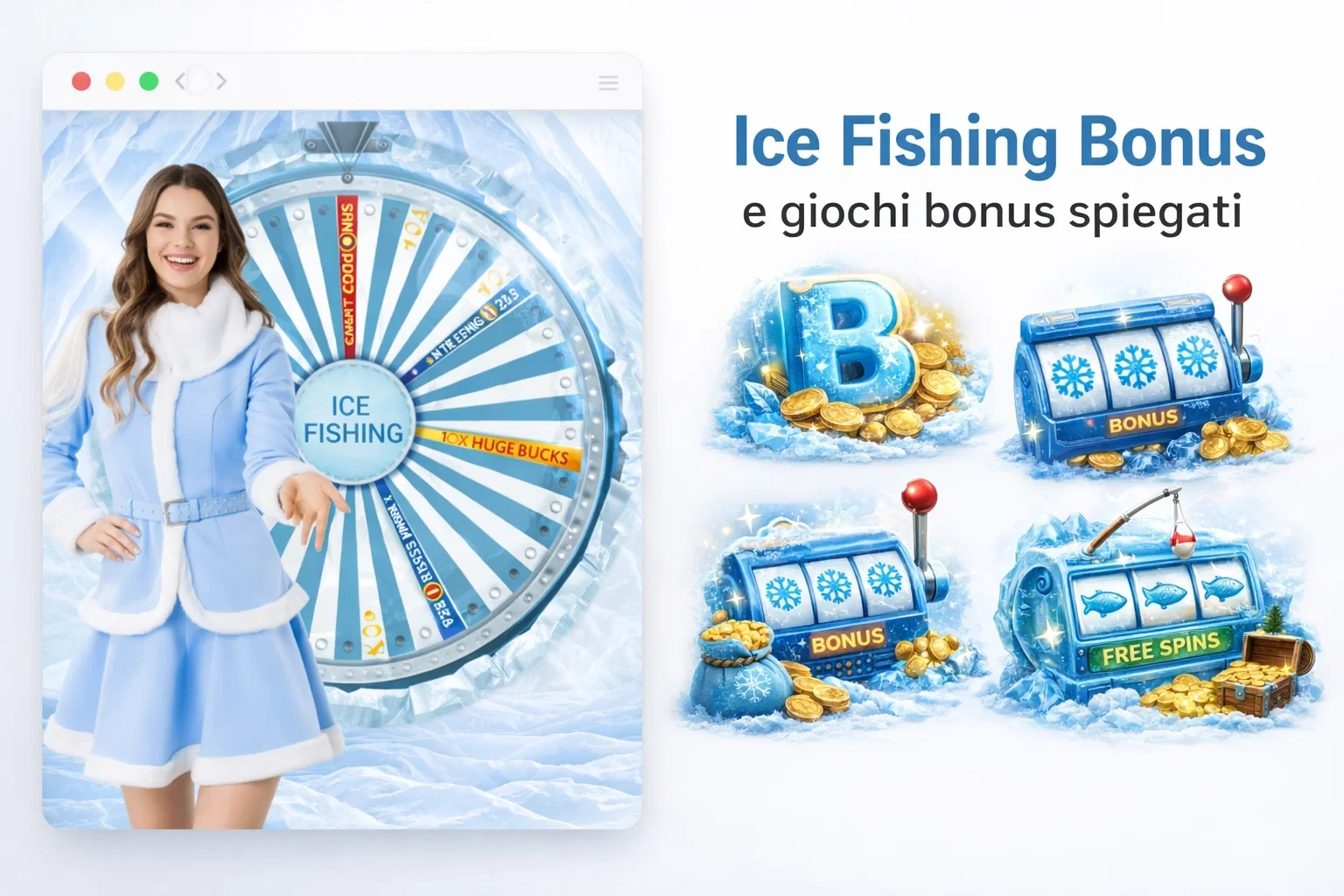 Ice Fishing Bonus e giochi bonus spiegati