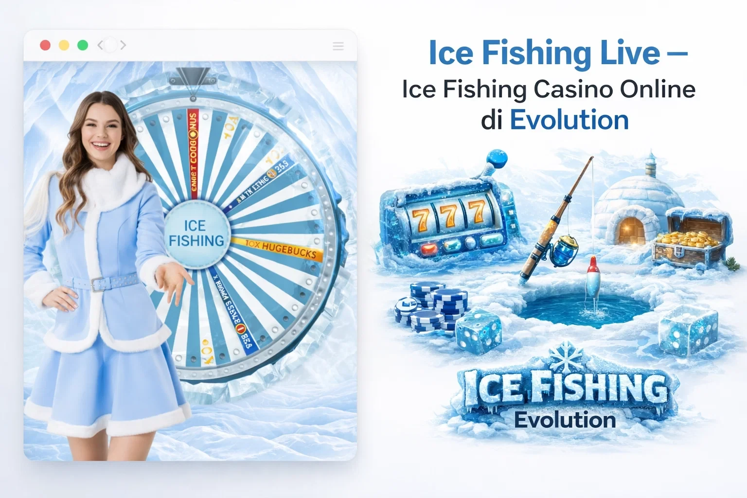 Ice Fishing Live – Ice Fishing Casino Online di Evolution